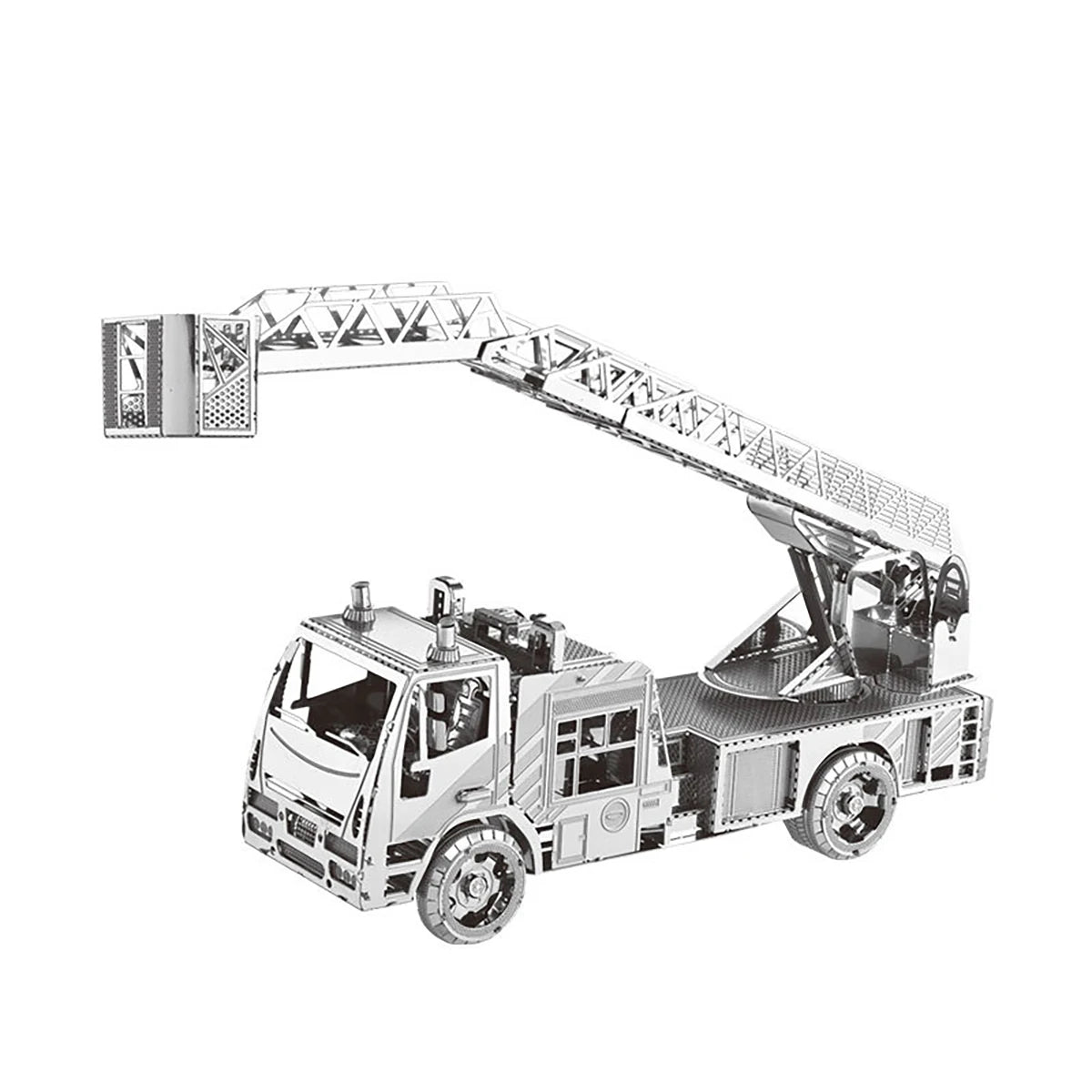 İtfaiye Aracı 3D Metal Puzzle