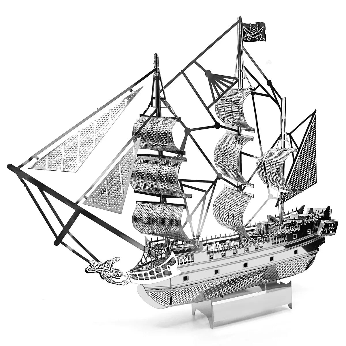 Siyah İnci Korsan Gemisi 3D Metal Puzzle